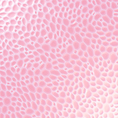 Abstract geometrical concept voronoi pink pattern 3d rendering