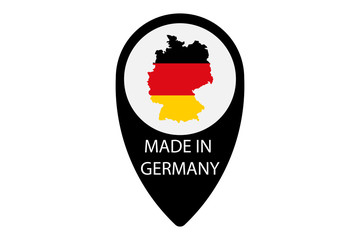 Made in Germany logo, vector