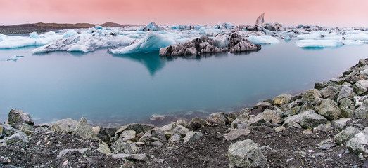 Glacier Lagoon of Jokulsarlon, Iceland