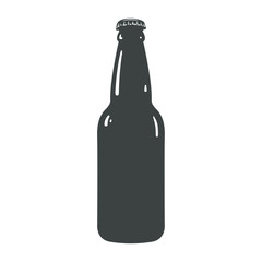 craft beer bottle template vintage brewery bottles sign symbol