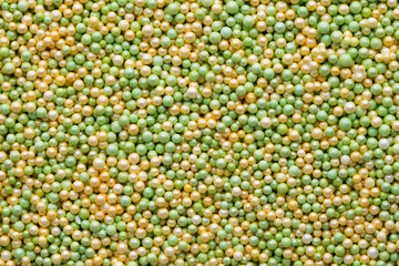 Multicoloured sweet sugar balls. Small ball pattern.