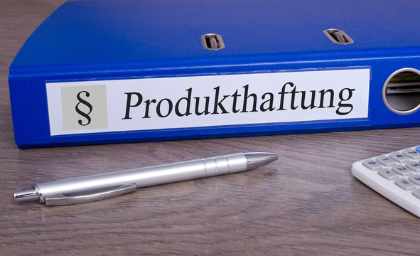 Produkthaftung Ordner im B&uuml;ro - Produkthaftungsrecht bei Schaden und Unfall