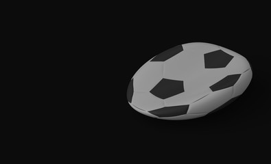 Fototapeta premium ball break 3d