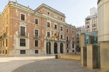 Fototapeta na wymiar Plaza de la Diputación in Castellón de la Plana, Spain