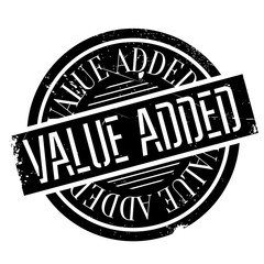 Value Added rubber stamp. Grunge design with dust scratches. Effects can be easily removed for a clean, crisp look. Color is easily changed.