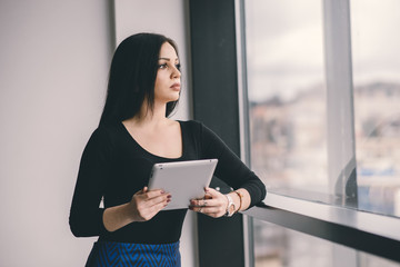 Woman at work