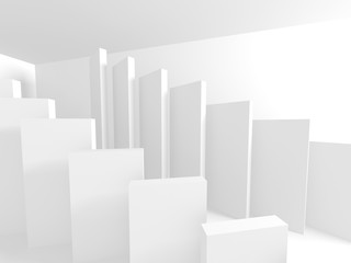 Abstract Modern Architecture Interior Background