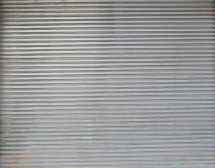 Old Steel door of Commercial Building for design background.