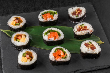 巻き寿司　Rolled sushi of the Japanese-style