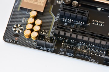 carte mère , carte son, et LED 
