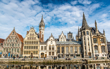 Fototapeta na wymiar Ghent, Belgium 