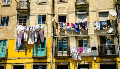 Laundry day, Porto, Portugal