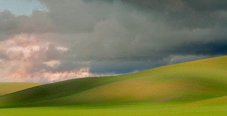 Scenic view of a tuscany countryside near Siena, Italy