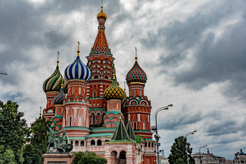 Fototapeta na wymiar view Moscow city
