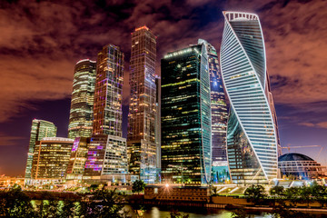 view Moscow city