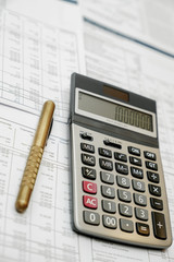 Financial calculator balance sheet 