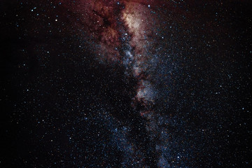 detail from the milky way