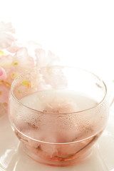 Sakura tea for Japanese spring image