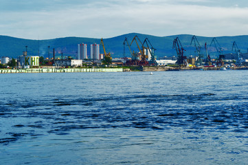 port on the river