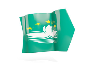 Arrow with flag of macao