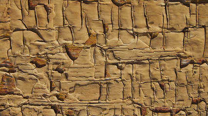 old paint on a wooden surface