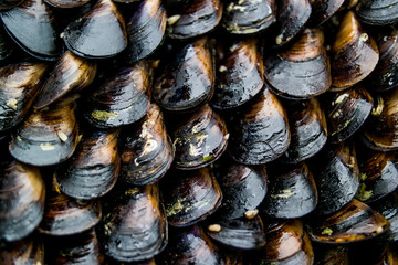 Turkish Street Food Stuffed Mussels / Midye Dolma