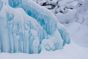 Fototapeta na wymiar Gletschereis