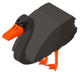 3D design for black swan