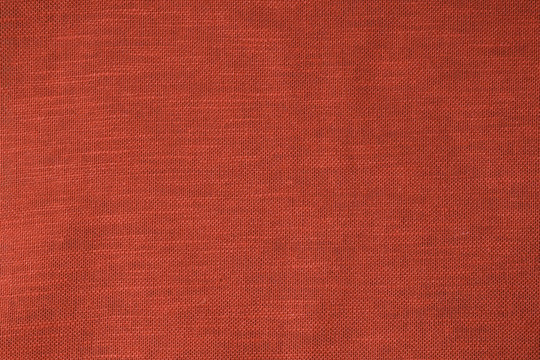 Terracotta flax texture or background, closeup