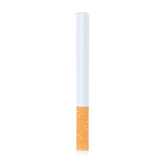 cigarette single isolated on white background