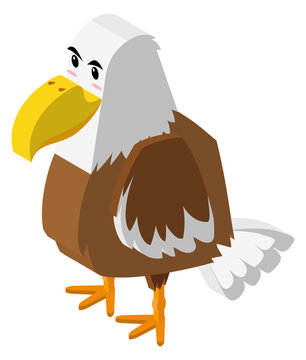 3D design for eagle bird