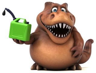 Fun Trex - 3D Illustration © Julien Tromeur