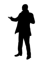  silhouette of a man