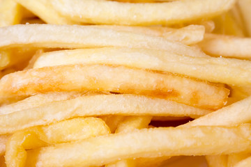 French fries closeup