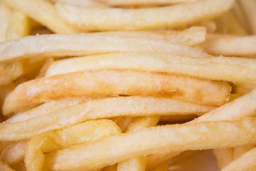 French fries closeup