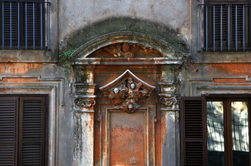 The historic city of Rome in Italy