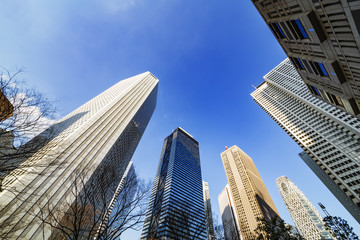 Obraz premium 新宿の空