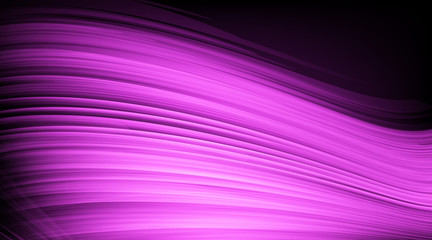 Abstract curve. Smooth silk texture. Vector background.