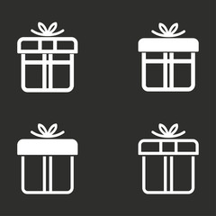 Gift Box icon set.