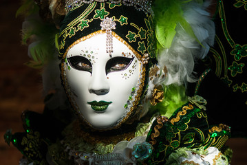 Carnaval de venise photo masque