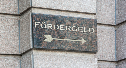 Schild 204 - Fördergeld