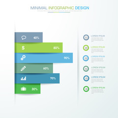 Infographic Elements with business icon on full color background  process or steps and options workflow diagrams,vector design element eps10 illustration