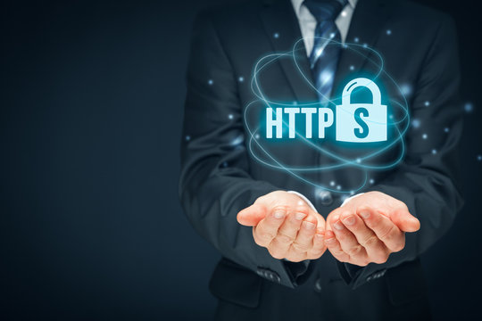 HTTPS concept