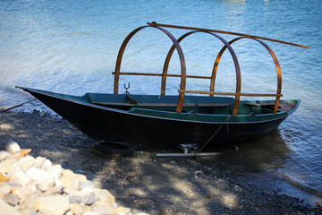 Obraz premium Boats on Lake Como in a Summer Day