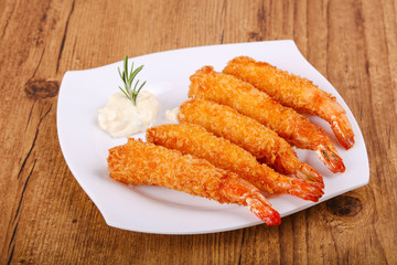 Prawn tempura