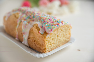 Zitronen Streusel Kuchen