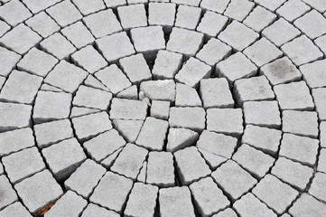 Paving slab. Paving tile.