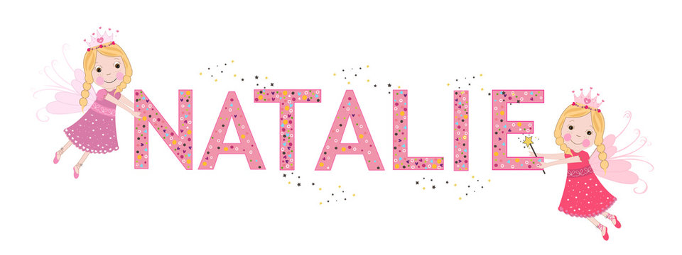 Natalie female name cute fairy tale 