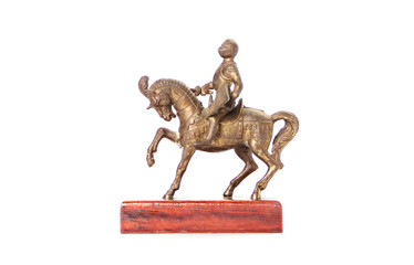 Horseman figurine