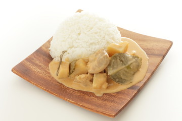 Thai food, yellow curry